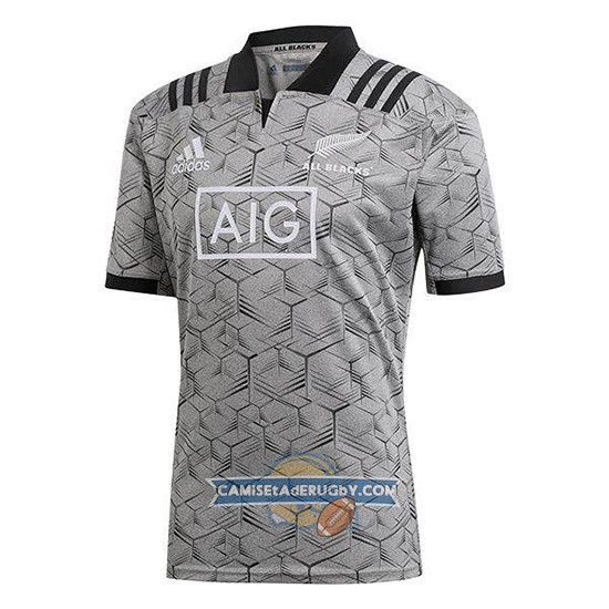 Camiseta Nouvelle Zelande Maori All Blacks Rugby 2018-19 Local